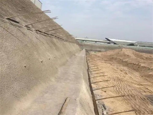 瓯海河道边坡加固